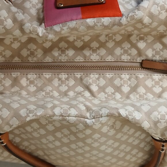 Kate Spade Stevie Baby Canvas and Leather Diaper Bag - Picture 5 of 14